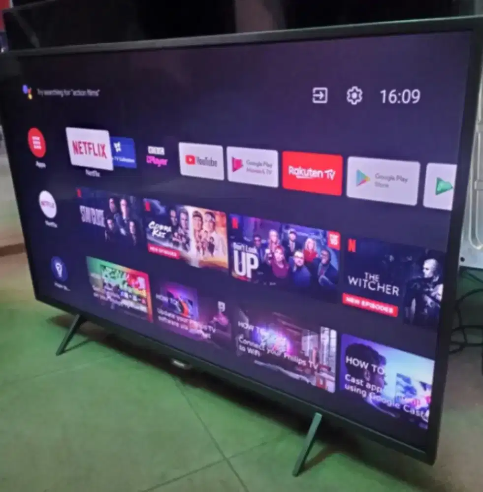 Tv led Philips 40 inci jual' murah