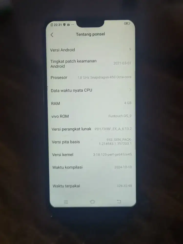 Hp Vivo V9 Murah