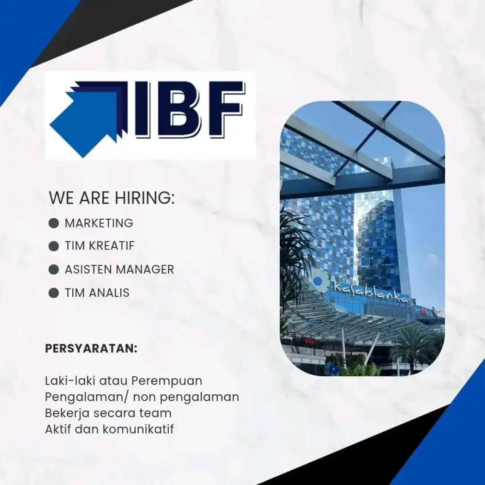 Staf kantor di mall kokas jaksel