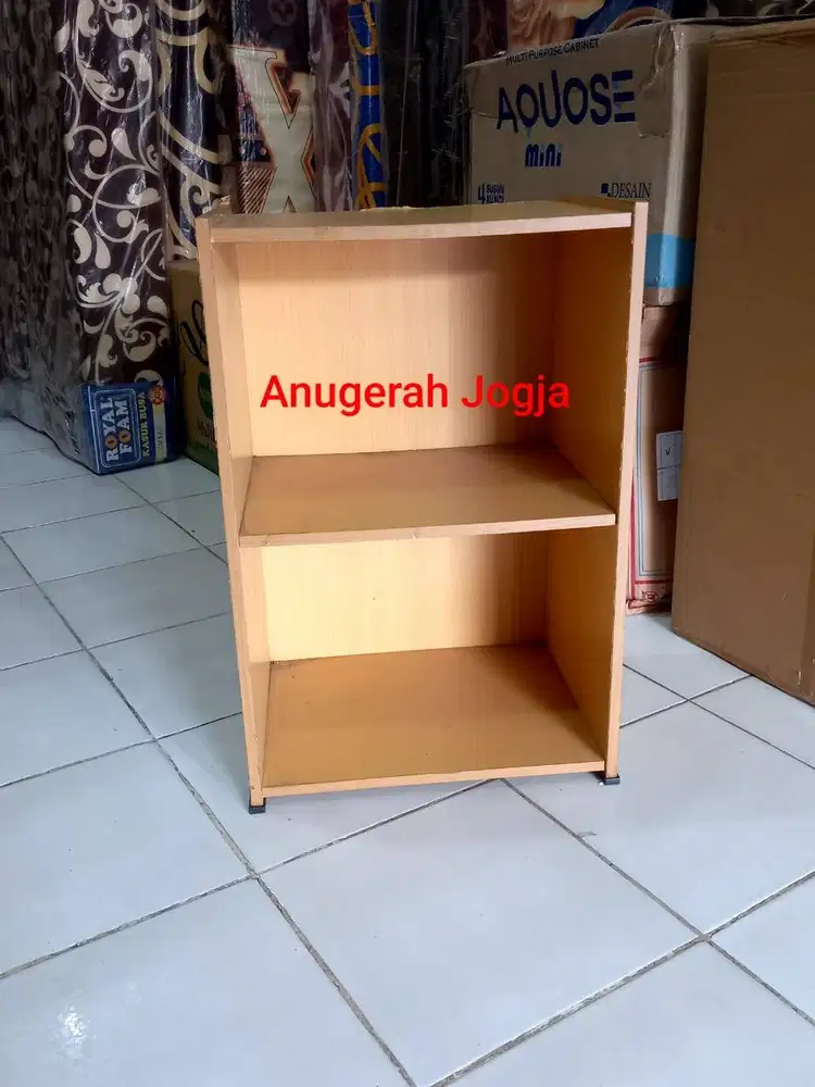 lemari kayu RB susun 2