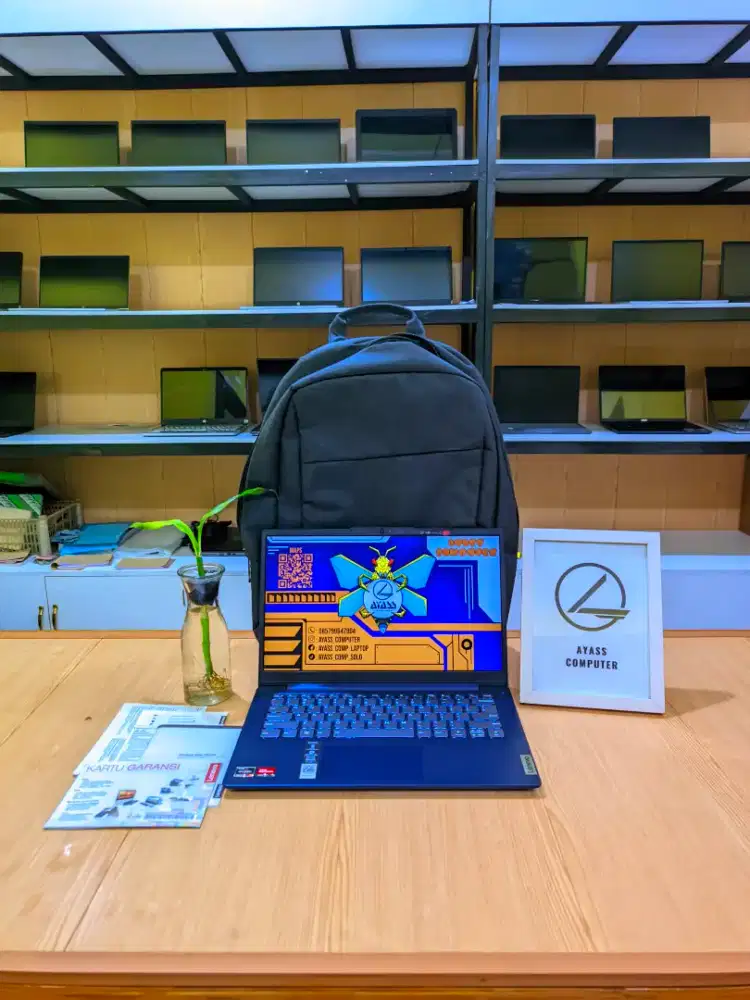 Lenovo Ideapad slim 3i Ryzen 3-7K 8GB DDr5/512GB NVMe garansi 02-2027