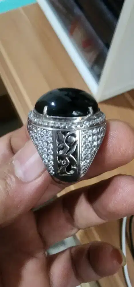 JUAL MURAH CINCIN PERAK BATU BACAN