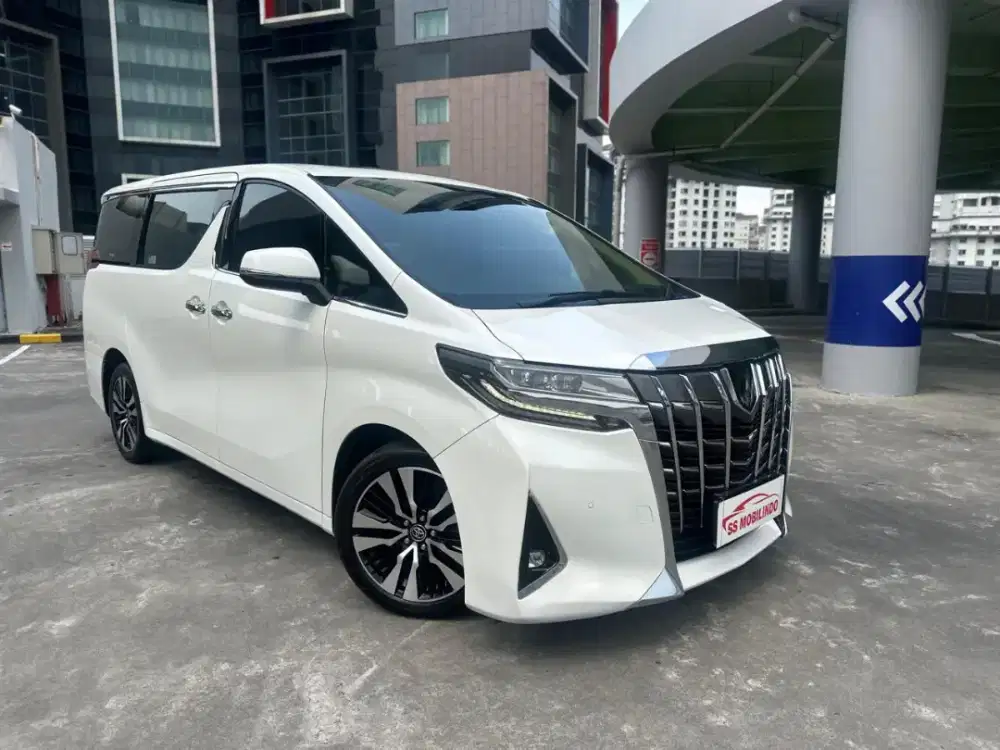 (Tdp 10 Jt) Toyota Alphard 2.5 G Atpm Thn 2020