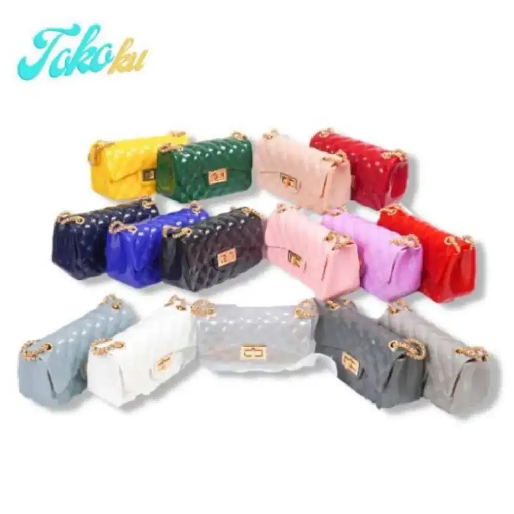 Tas jelly model lama - tas jelly murah - tas jelky dan dompet wanita
