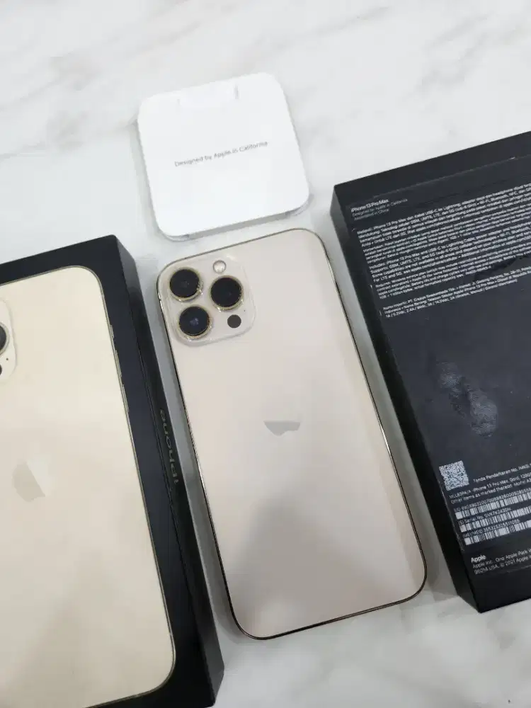 IPHONE 13 PROMAX 128GB GOLD GARANSI RESMI IBOX