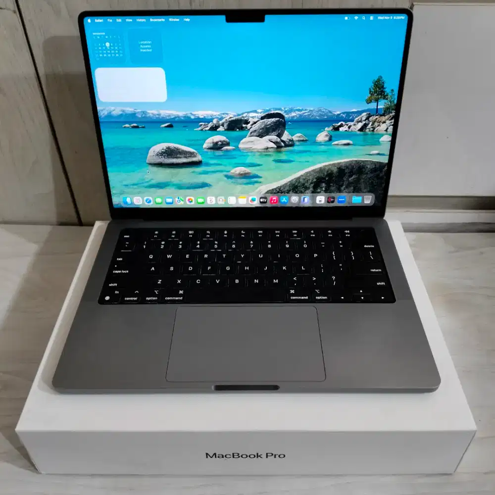 Macbook M1 Pro 14inch 32/1tb fullset mulus