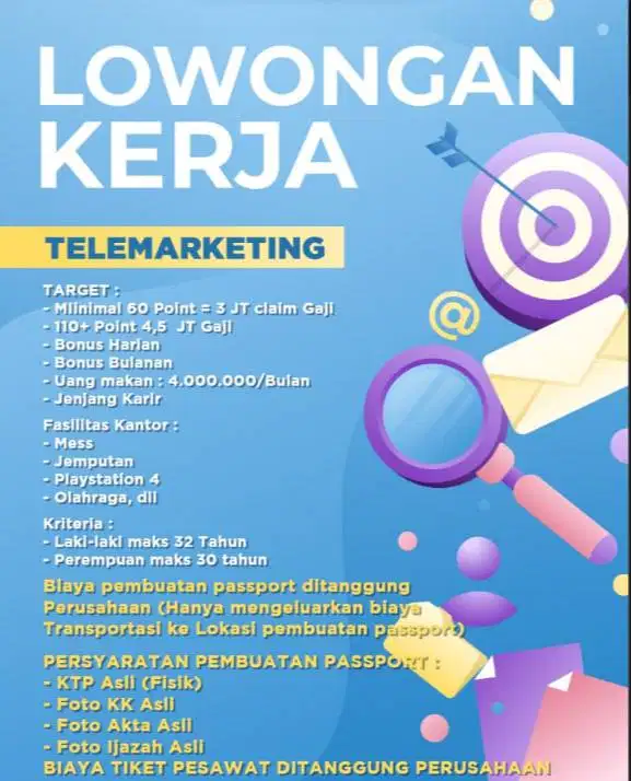 LOKER TELEMARKETING