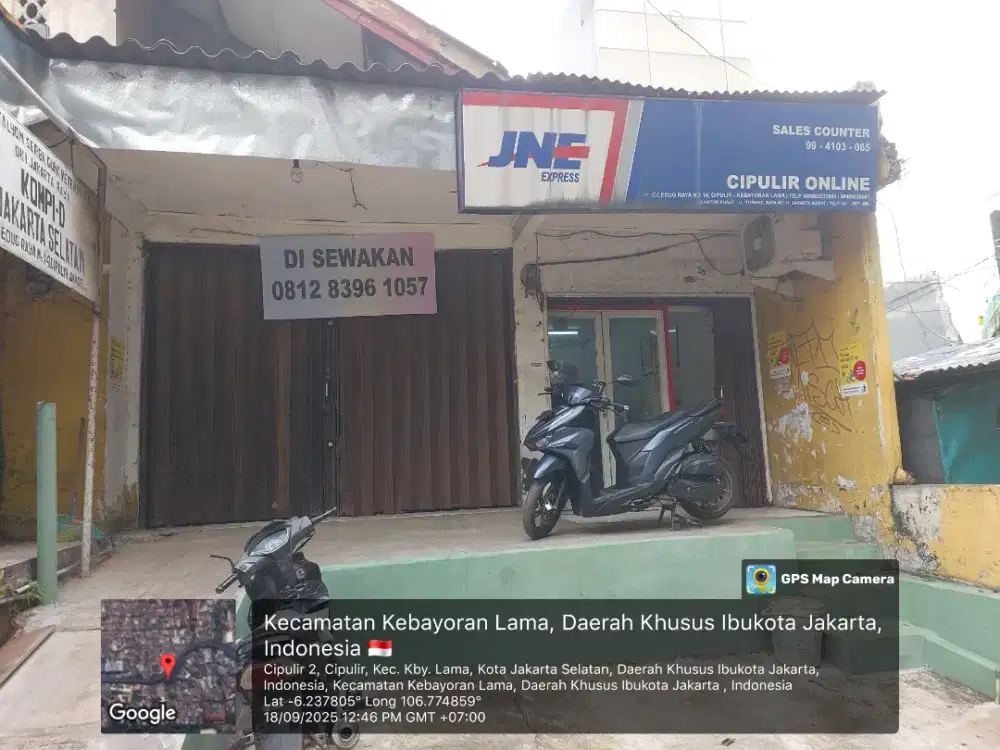 Disewakan kios rumah