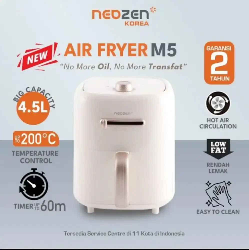 Air Fryer Neozen 4,5 Liter
