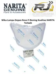 Mika Lampu Depan Revo Fi Bening Kualitas MIKA Terbaik