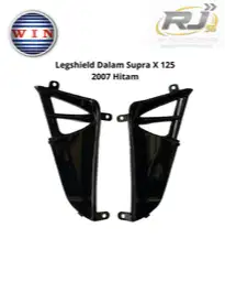 Legshield Dalam Supra X 125 2007 Kecil Hitam merek win
