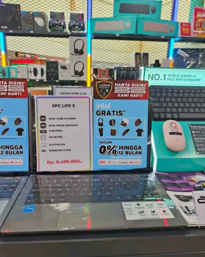 Laptop SPC Life 5 pakai Home Credit