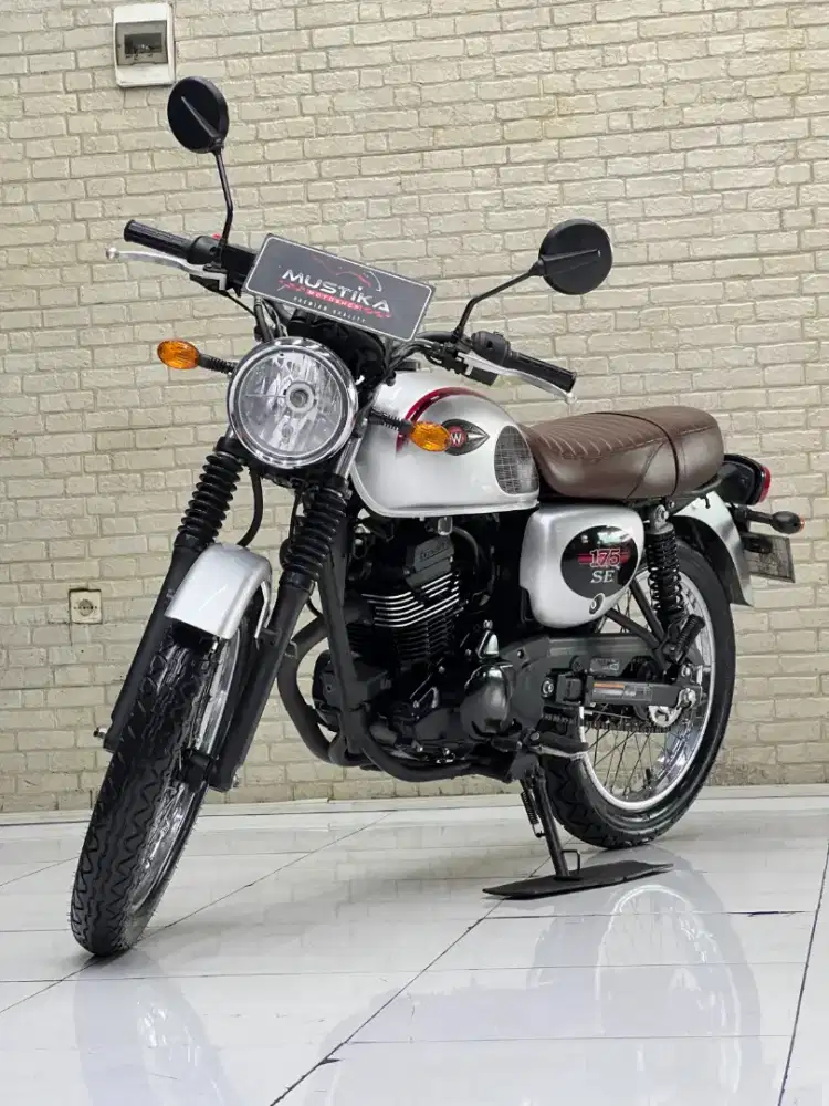 ODO 8RB GRESS MIRIP BARU‼️ KAWASAKI W175 SE TH 2023 MULUS NOMINUS