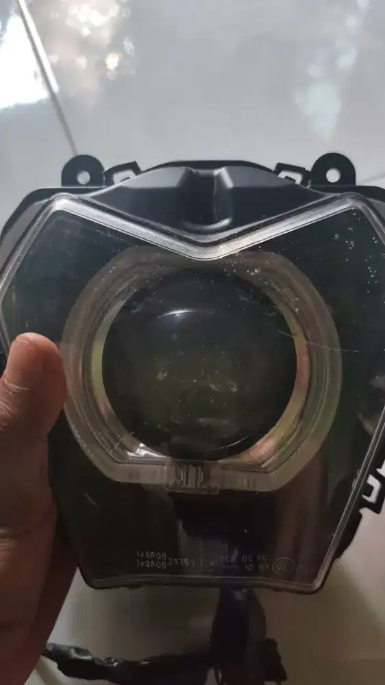 BILED AES TURBO GEN 2 UKURAN 2,5 INCH, SEPAKET DENGAN LAMPU SEROT