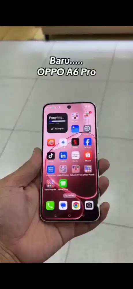 Oppo A60 pro ram 8+128gb