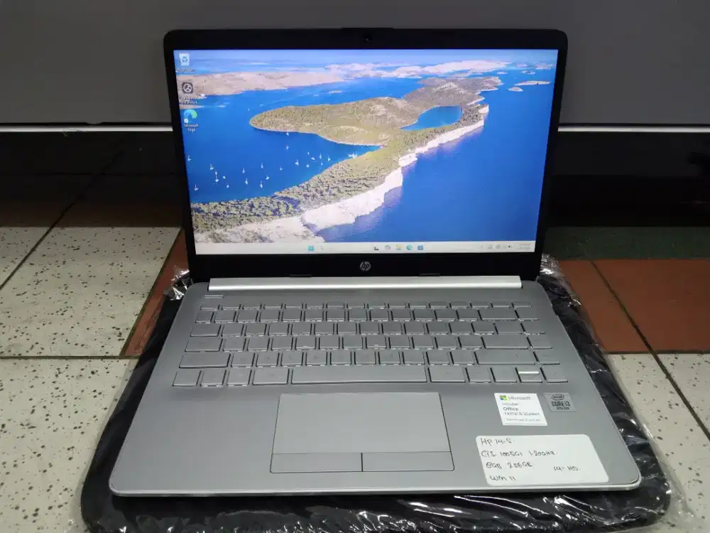 Hp 14s Ci3 1005G1, Ram 8Gb, SSD 256Gb, Display 14 FHD, Win 11