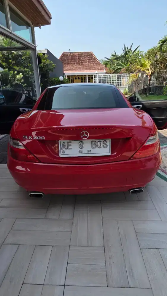 Mercy SLK 200 tahun 2013 istimewa