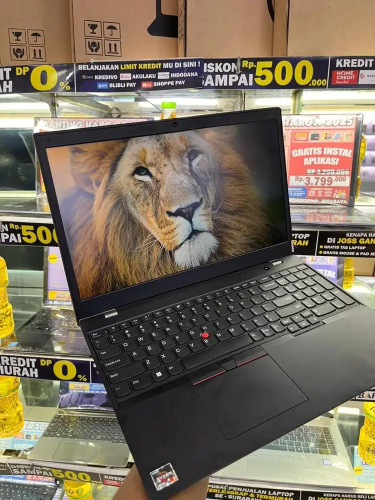 Promo laptop lenovo thinkpad cocok buat editing dan game