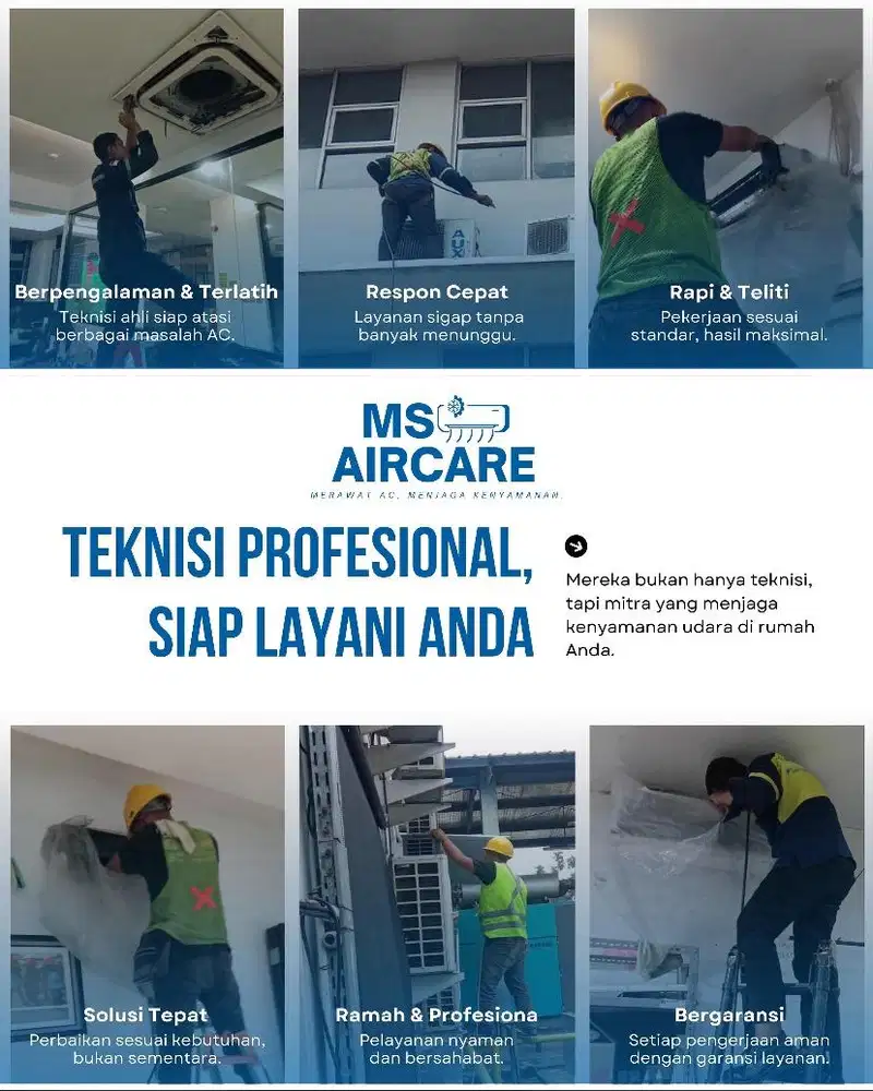 Jasa cuci ac dan service
