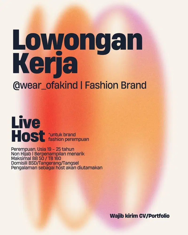 Host live brand fashion