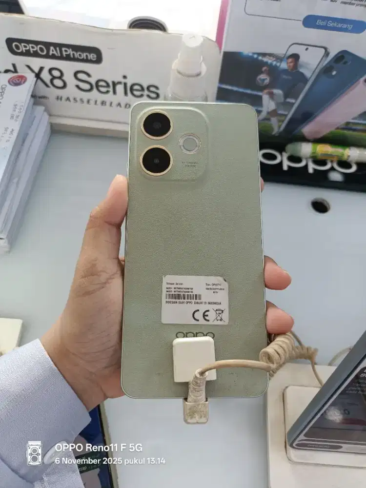 Oppo A5pro baru btrai 6000 mAh gratis casing Antigores