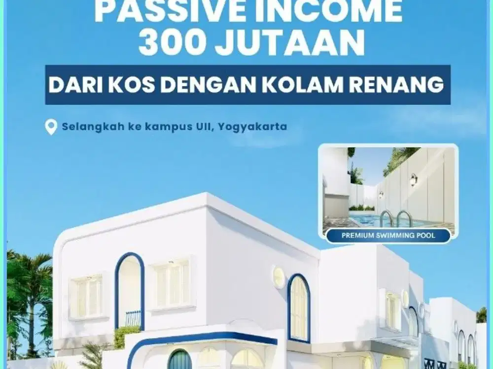 KOST EKSKLUSIF YOGYAKARTA BEKALANG UII COCOK UNTUK INVESTASI