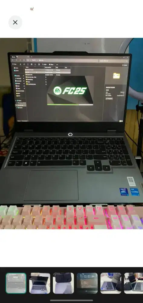 Jual cepat BU Lenovo LOQ i5-12450HX | RAM 24GB | RTX 2050| 512GB SSD