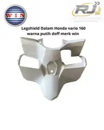 Legshield Dalam honda Vario 160 Kecil Putih Doff merk win