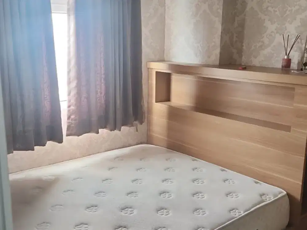 APARTEMEN GREEN PRAMUKA CITY 2 BEDROOM FULL FURNISH TOWER SCARLET MALL PER 6 BULAN INCLUDE MAINTANCE