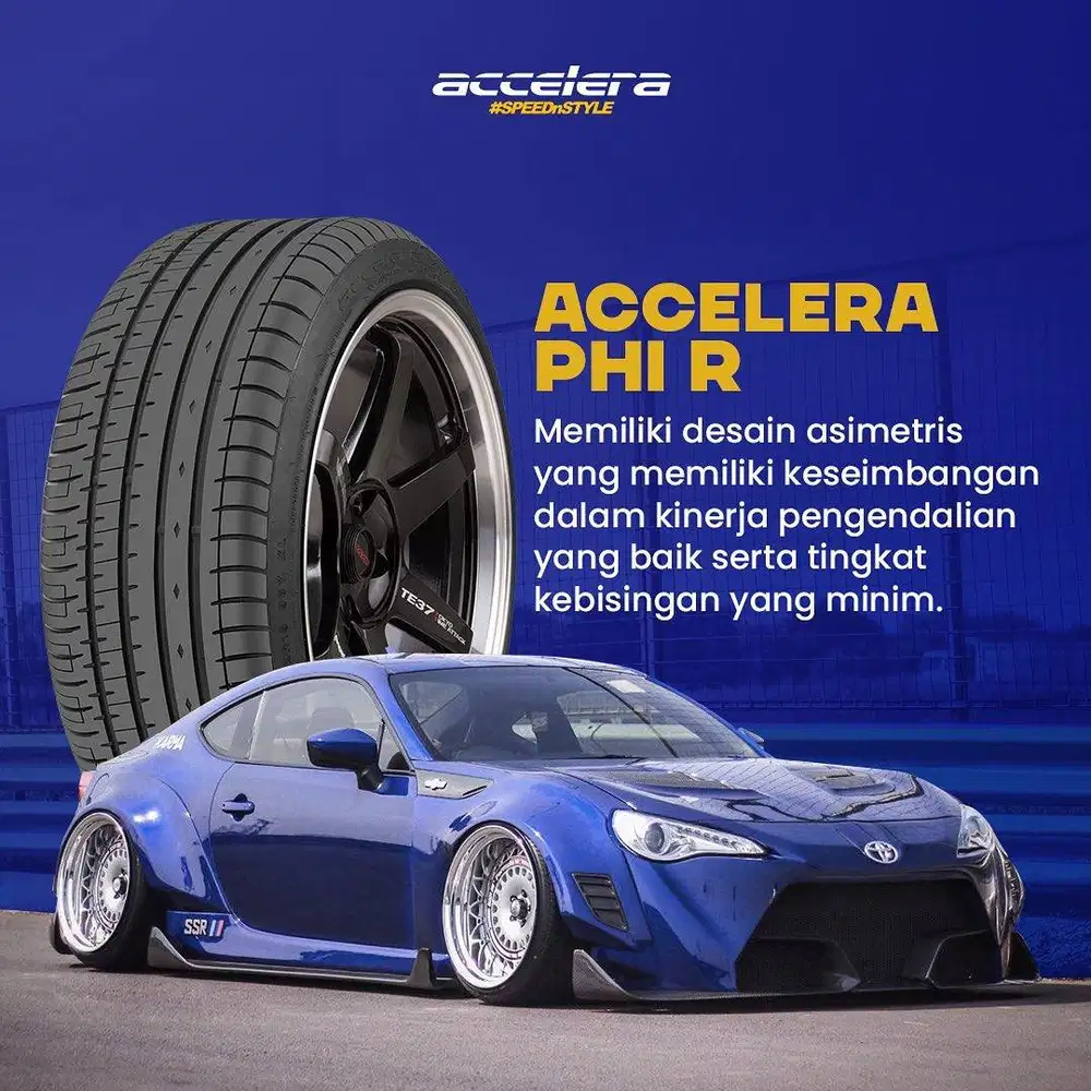 Ban Baru Accelera 215/45 R17 Avanza Xenia Ertiga Mobilio Livina