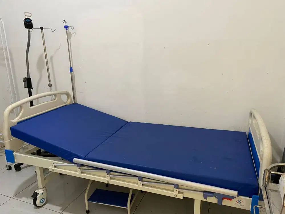 Bed Pasien – Ranjang Rumah Sakit 1 Crank/Engkol ABS