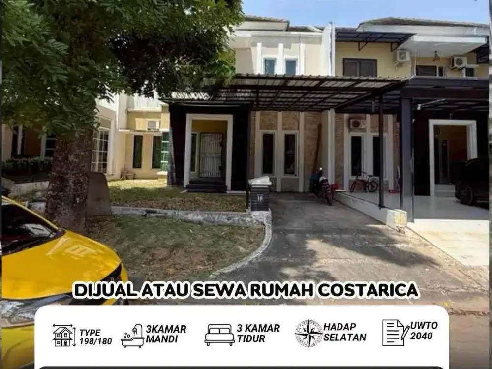 Dijual Dan Sewa Rumah Coastarica Batam Center