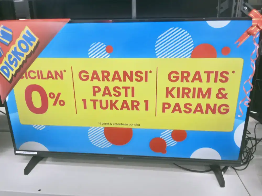 Promo Cicilan 0% Google TV Aqua 32 Inch