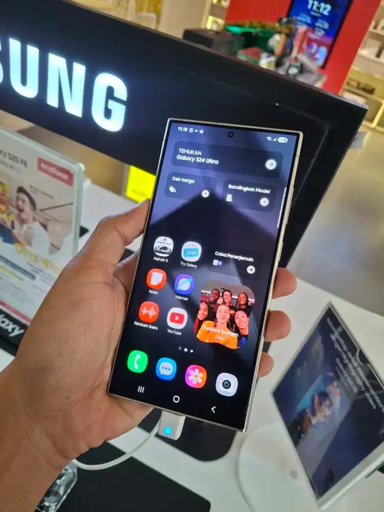 SAMSUNG S24 ULTRA 256GB PWP JAM FIT3, CHARGER ORI & SPEAKER PREMIUM