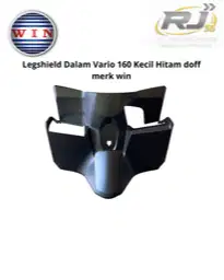 Legshield Dalam honda Vario 160 Kecil Hitam Doff merk win