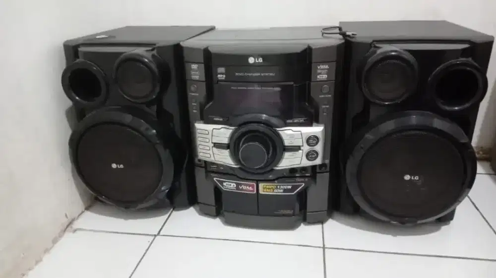 Jual radio compo merek LG jumbo ada USB DVD kaset dll