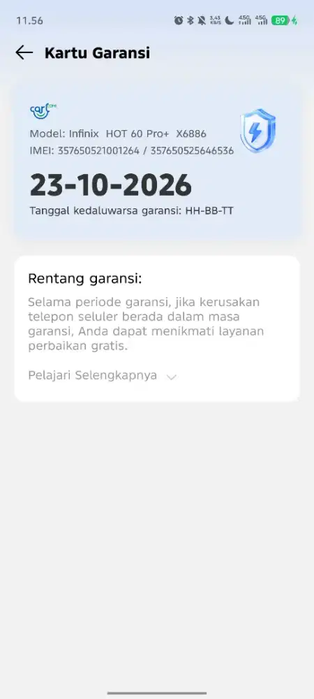 Infinix hot 60 pro plus 8+5/256gb