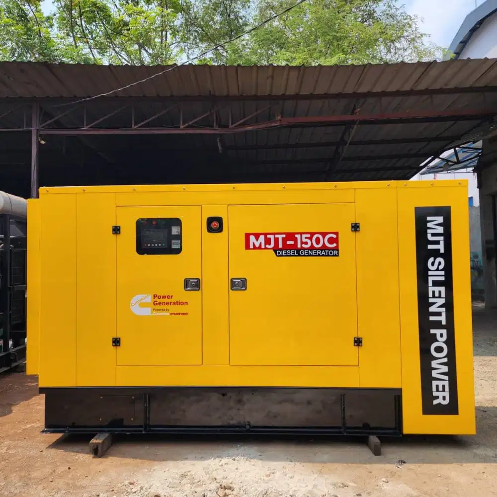 Dijual Genset Cummins 6BTAA5.9-G2 + Stamford 150 KVA (Silent)