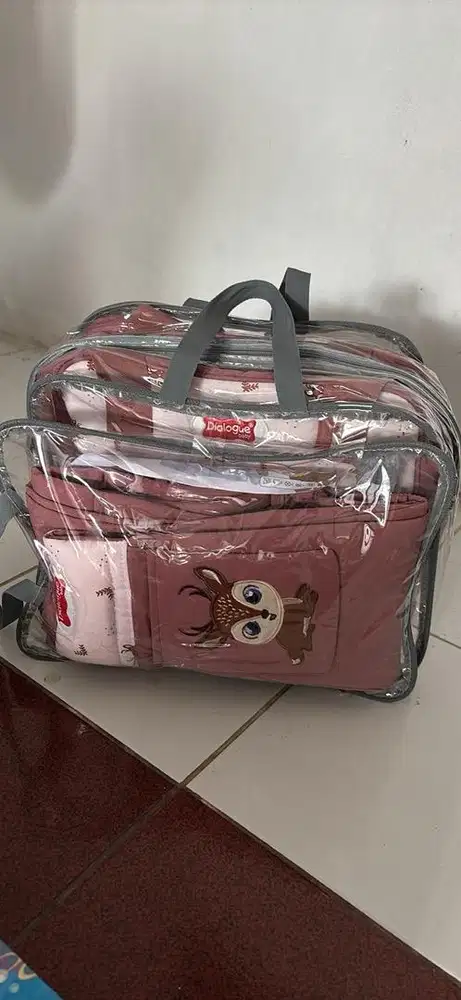 dialogue baby medium diaper bag 2in1 & dialogue baby sling nb-td 4in1