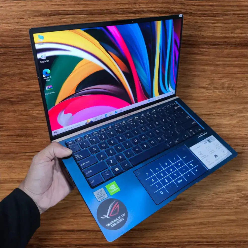 ASUS ZENBOOK  UX434FLC-303 NUMPAD GEN 10 Ram 16GB  SSD 1Tb DUAL VGA NV