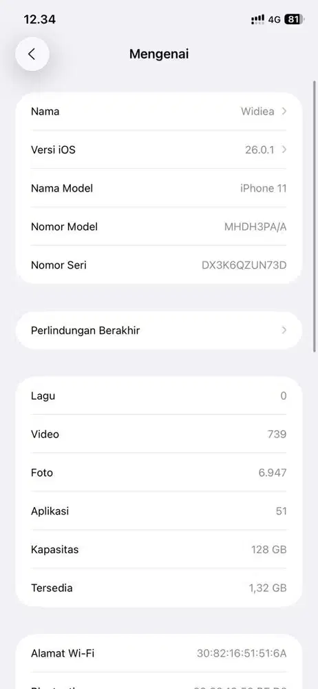Iphone 11 128Gb Ex Ibox