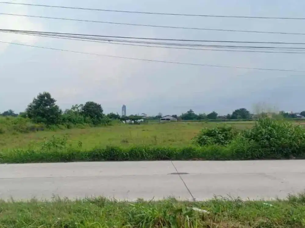 Tanah Luas Strategis Pinggir Jalan