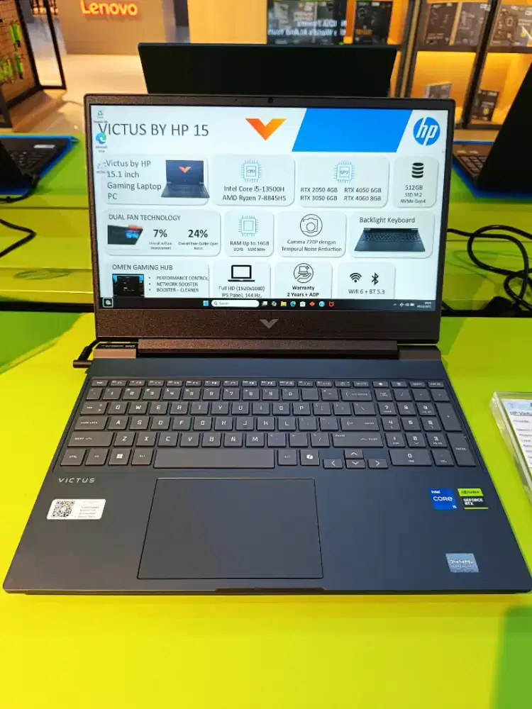 HP Victus 15 i5 13420H RTX3050
Cicilan mulai dari 700 ribuan aja ..