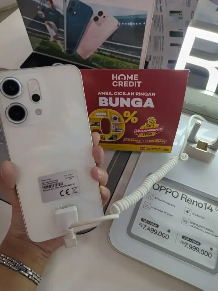 OPPO RENO 14F Pakai Home Credit