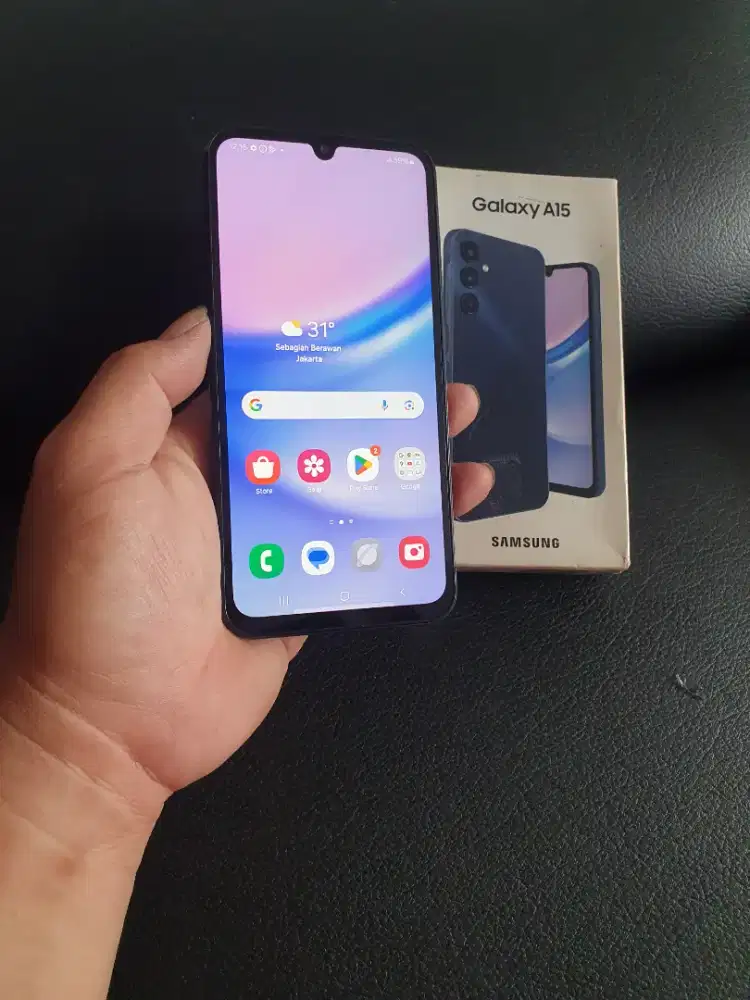 Jual hp samsung a15 fulset