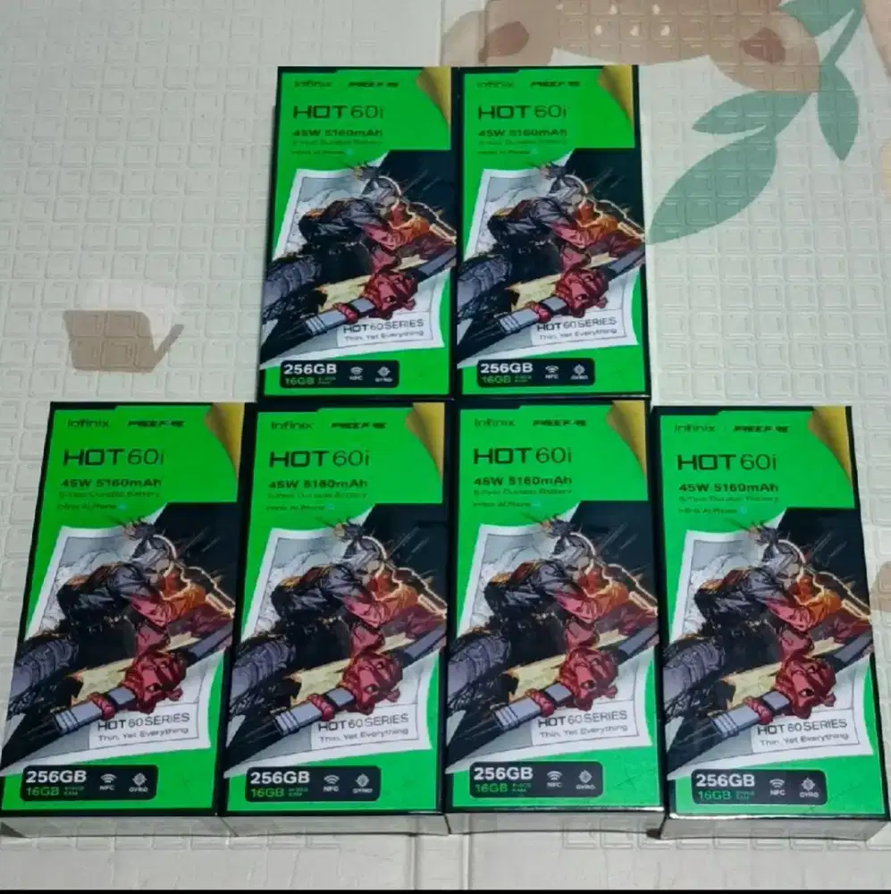 Infinix hot 60i 8/256gb baru resmi