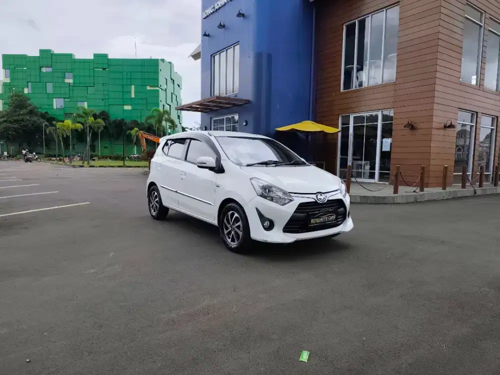 TANGAN PERTAMA PUTIH MULUS SIAP PAKAI Toyota Agya 1.2 G AT NIK 2017