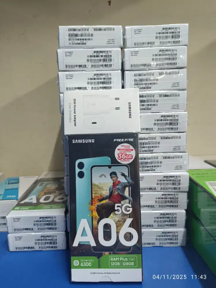 SAMSUNG GALAXY A06 5G RAM 6GB INTERNAL 128GB