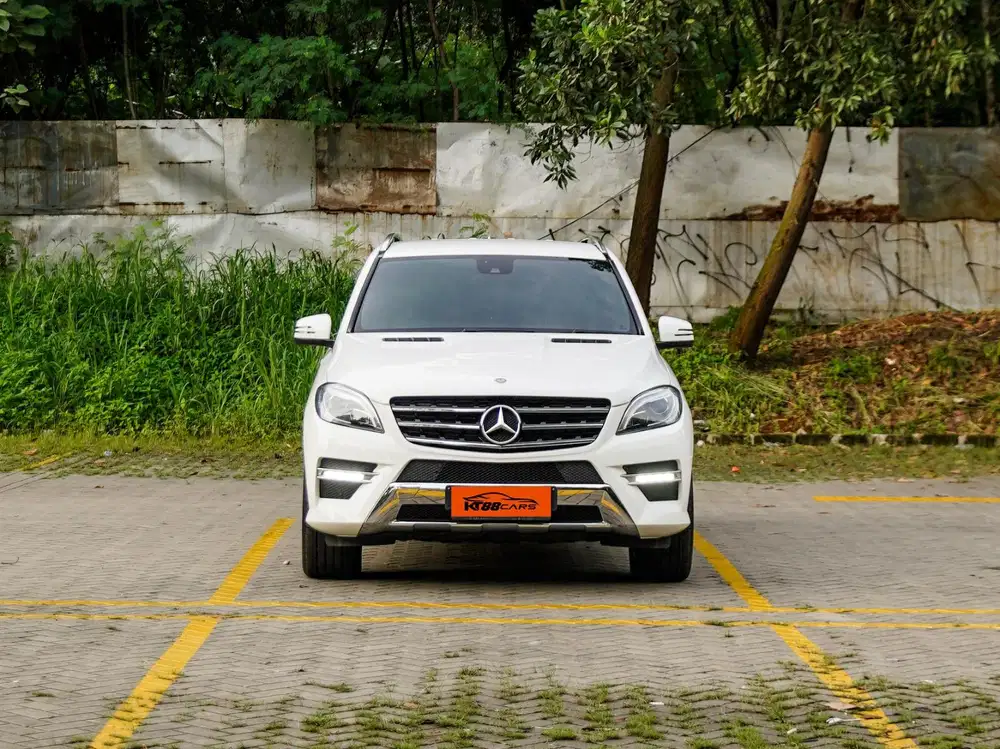 Mercedes Benz ML400 AMG LINE 3.0 MATIC (w166) 2015 White On Brown