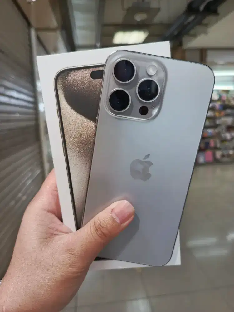 iPhone 15 promax 256 Natural titanium iBox